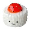 Yousheng Yolk Rice Ball Squeeze Toy, Smiling Cartoon Rice Ball Dumpling Stress Relief Toy, Slow Rebound Fake Food Sensory