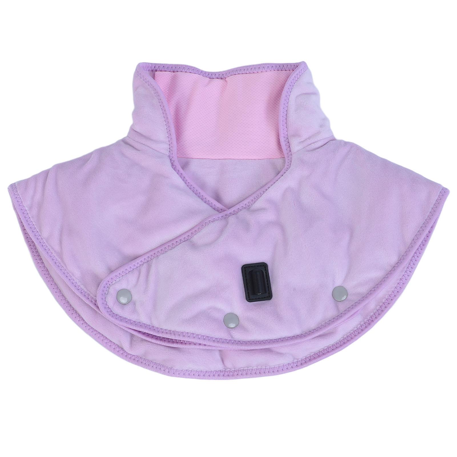 

Подогреваемая накладка на шею и плечи, 3 настройки таймера, приятная к коже, удобная электрическая грелка для шеи фиолетовый