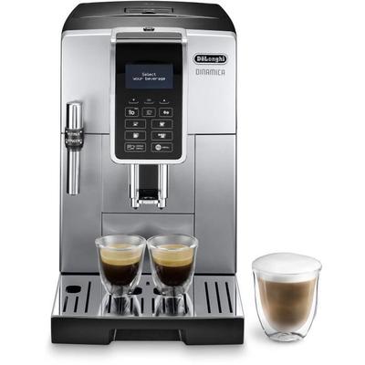 Bean To Cup Espresso Machine - De'Longhi - Dinamica - ECAM350.35.SB - 4 Recipes - Silver