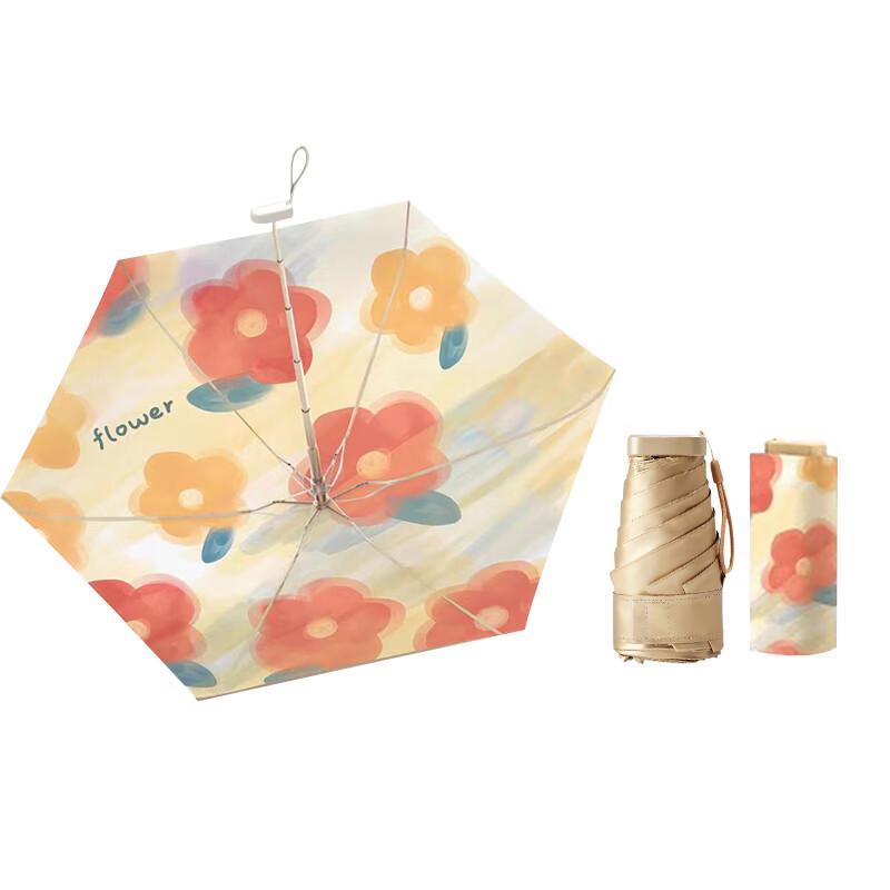 

Shangheng Oil Painting Ultra-light Six-fold Portable Umbrella
