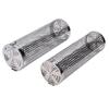 2 Pcs Rolling Grill Basket 304 Stainless Steel BBQ Net Tube Barbecue Cylinder Cage for Vegetable Fish Meat Food Camping