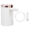 Water Bottle Dispenser Foldable Automatic Portable Electric Drinking Water Pump for Home Camping Travel Office White