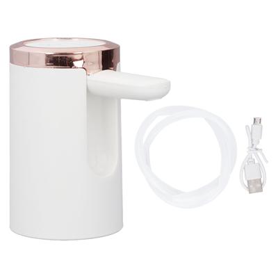 Water Bottle Dispenser Foldable Automatic Portable Electric Drinking Water Pump for Home Camping Travel Office White