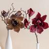 Real Touch Simulation Big Magnolia Luxury Fake Flower Artificial Orchid Flowers  Party Favors