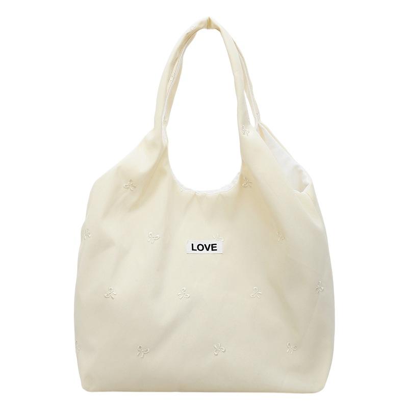 Female tote new fashion women's bag student class large capacity armpit shoulder handbag