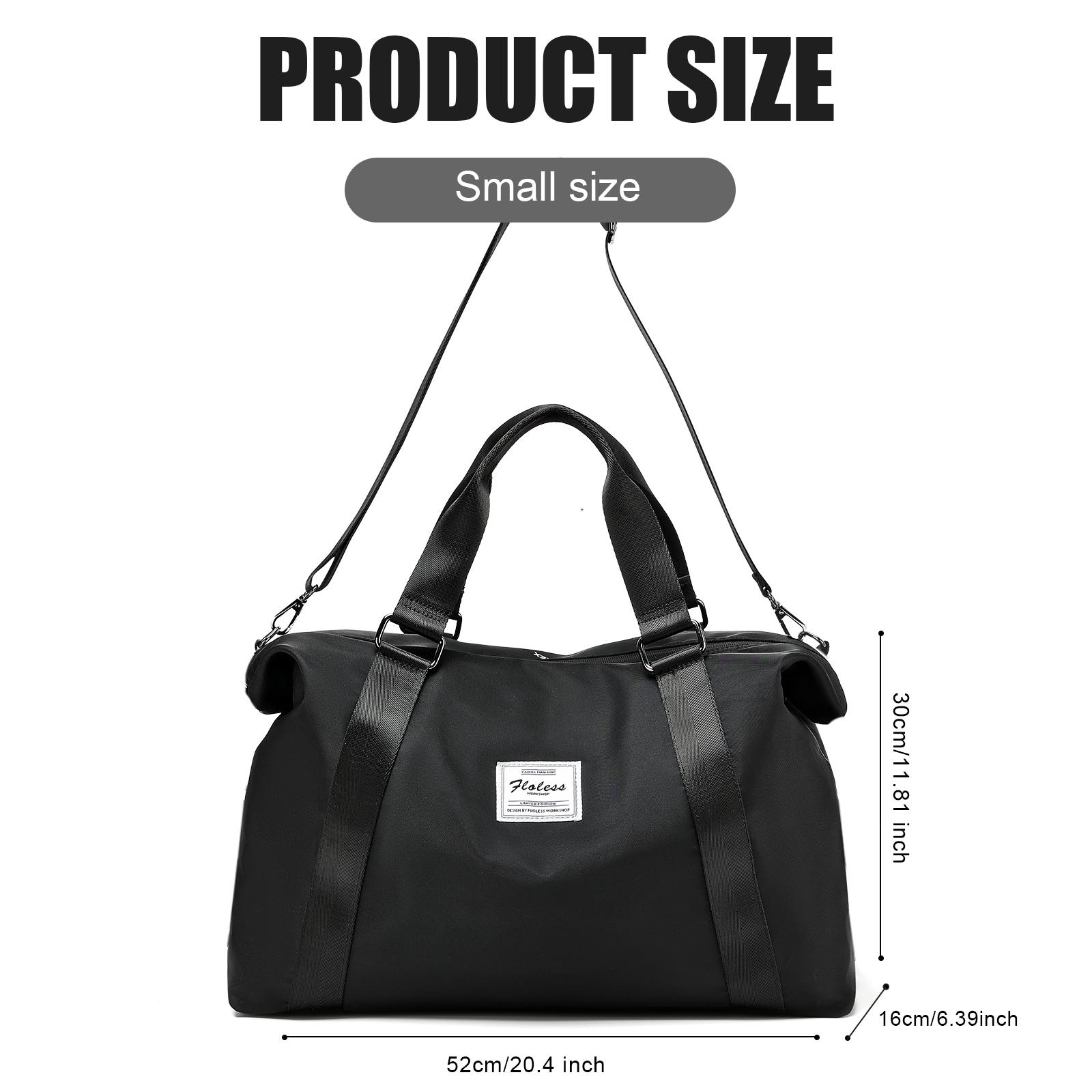 

Большие дорожные сумки мужские женские повседневные сумки для ручной клади с отделением для сухого и мокрого спортивная сумка-дафл сумка для ночевки на выходные ручная кладь для спортзала