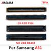 LCD Display Main Board Flex FPC Connector For Samsung A11 A115 A115F A31 A41 A51 A71 USB Charger Charging Plug 34 Pin -78 Pin