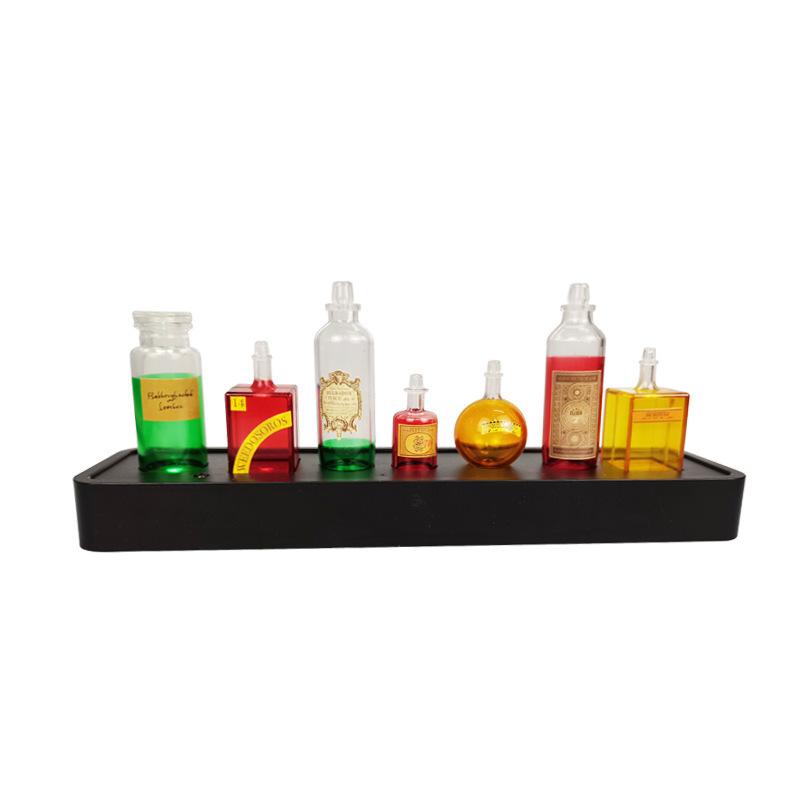 Magic Potion Bottle Decorative Light Voice Controlled Flash Color Light Collectibles Atmosphere Kids Toy Gift