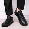Fashion Spring Autumn Shoes Men High Quality Genuine Leather Casual Board Men Lace Up Thread Shoes Outdoor Sneakers Shoes Men