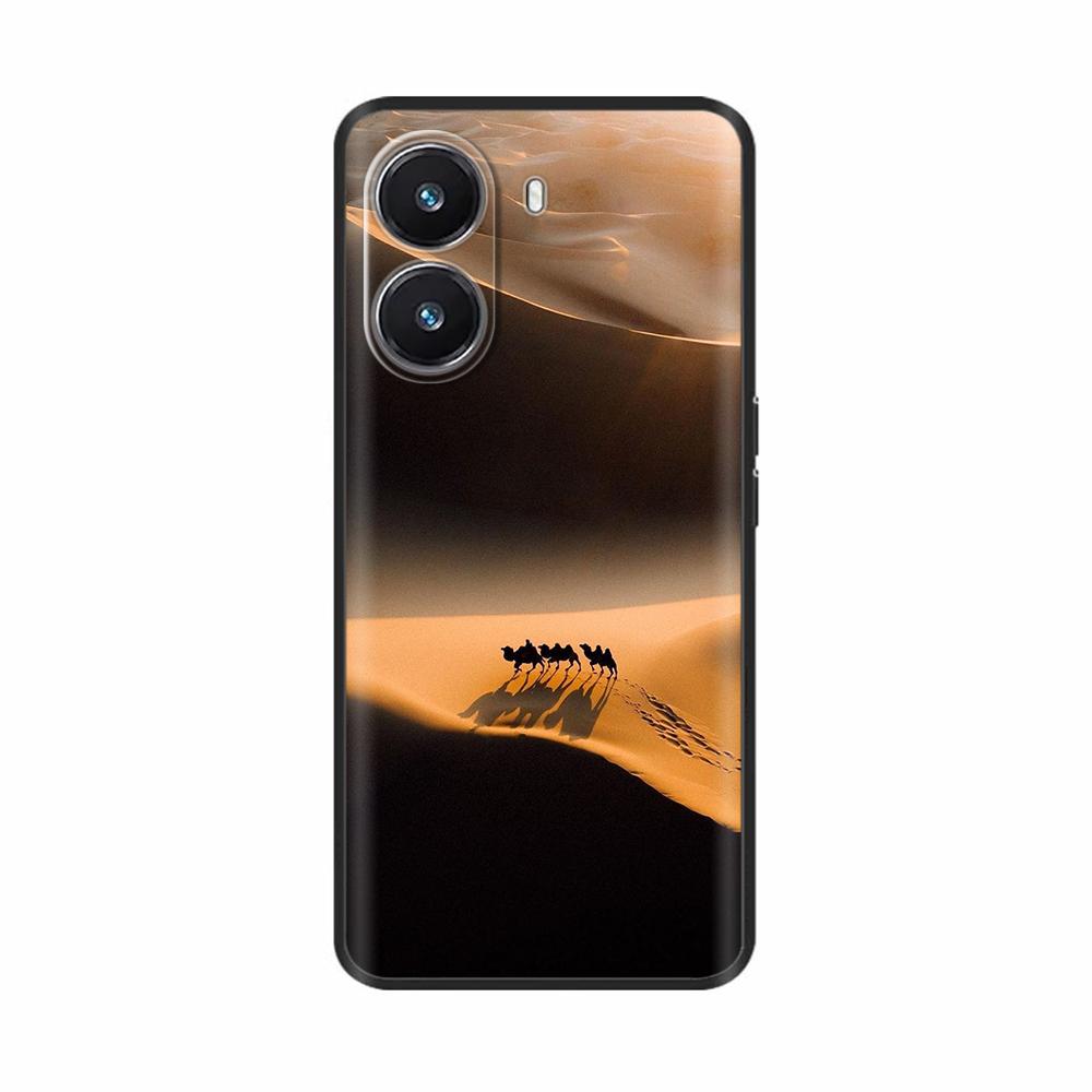 Case for Xiaomi Poco X7 Pro 5G Back Cover Cute Cartoon Painted Soft Silicone Fundas For Xiaomi PocoX7 Pro Shockproof Phone Coque