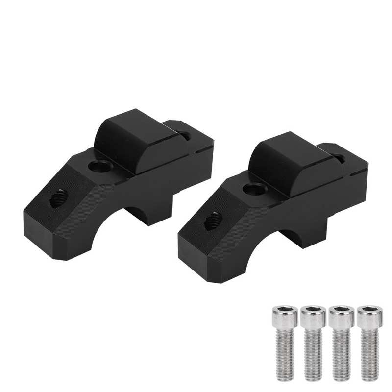 2pcs HandleBar Riser Mount Clamp CNC Aluminum Alloy Replacement for YAMAHA Tracer 900/GT 2015 2016 2017 2018 2019
