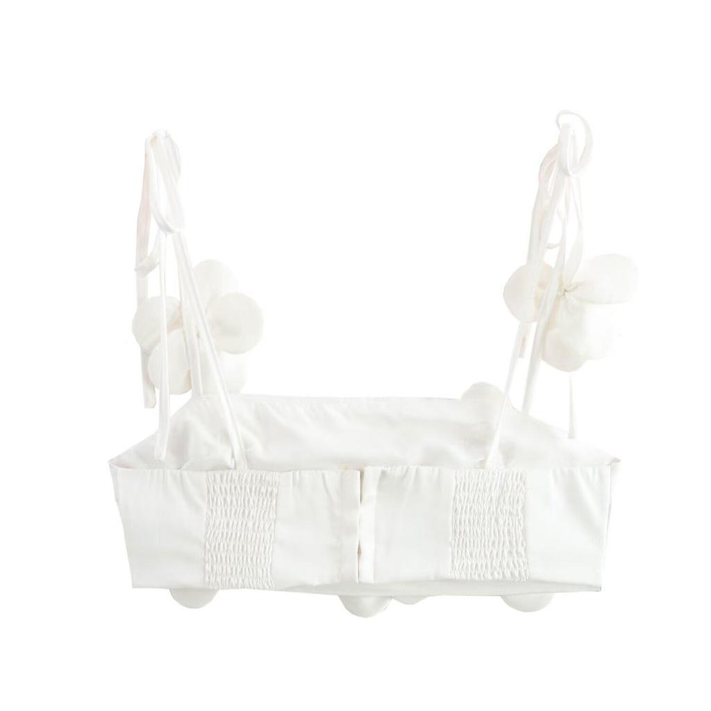 Top Cami Floral de Vară pentru Femei Stil European & American - La Modă, Simplu & Casual