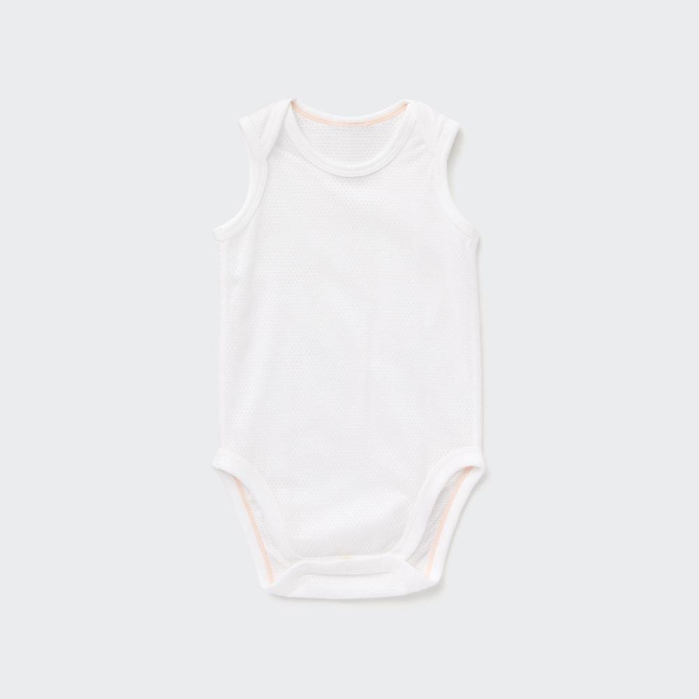 Uniqlo Japan Cotton Mesh Body Suit  Sleeveless 