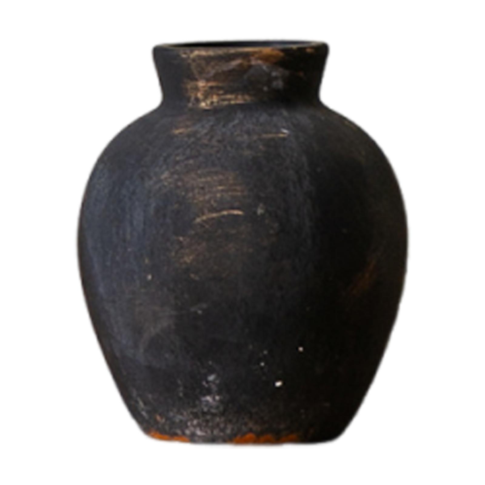 Rūtaina keramikas vāze Dekoratīva Wabi Sabi