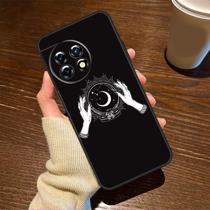 Fortune Telling Moon Stars Hands For OnePlus 15 13 12 11 15R 13R 12R 8T 10T 13T Case For OnePlus Nord 5 CE 2 3 4 Lite N20 N30