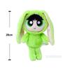 Nuovo Vestito Coniglio 28cm Powerpuff Girls Peluche E Offerta Limitata 12cm Powerpuff Girls Cambio Bolla Coniglio Bambola Appesa Carina
