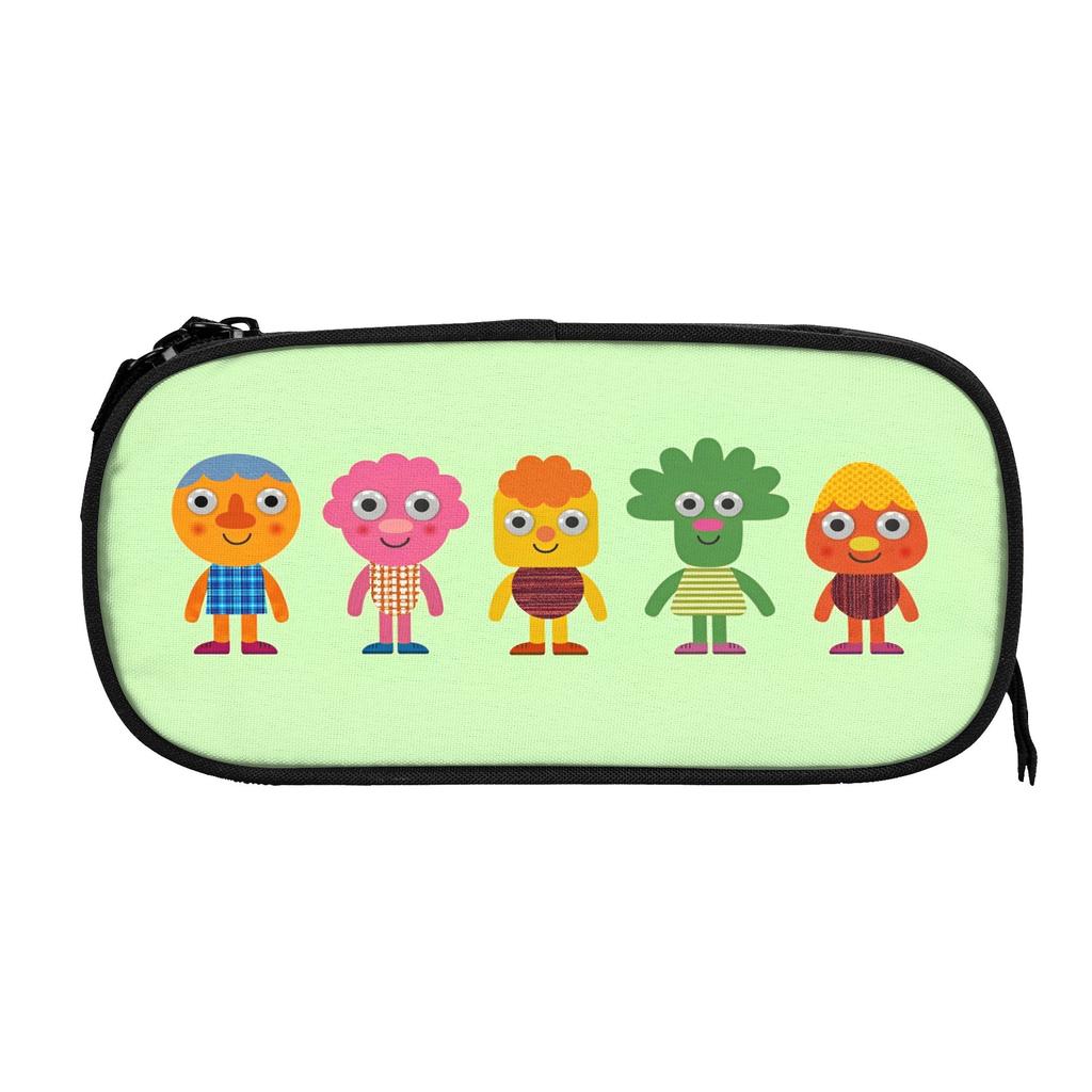 Noodle & Pals Micro Super Simple Pencil Case Double Layer Large Capacity Office Accessories Pencil Bag Birthday Gift