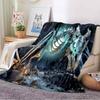 Dragon Blanket Ultra Lightweight Soft Plush Flannel Throws Blanket for Sofa Bed Couch Best Office Gifts