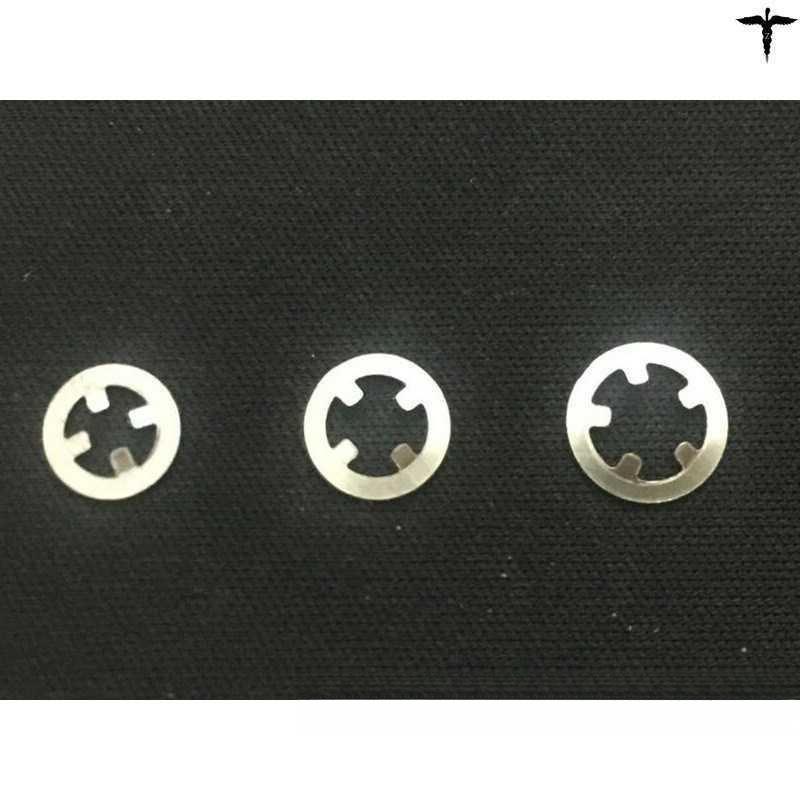

Stainless Steel M4 Retaining Circlip Set with Flat Washer & Bearing Clip