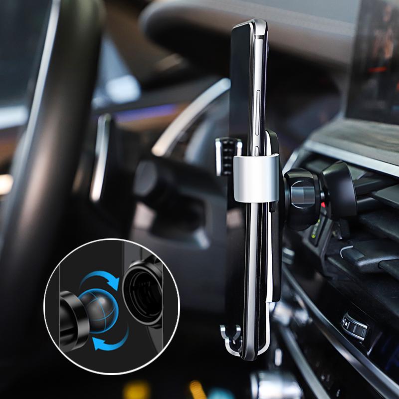 ABS Car Phone Holder 360 Rotation Gravity Auto Grip Bracket For Chevrolet Cruze Sonic Silverado Trax Camaro Captiva Equinox