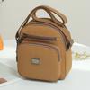 Multi-Layer Water-Repellent Crossbody Bag Women's Mini Shoulder Bag Mother Bag