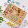Wooden Bead Plate Jewelry Crafting Tool Jewelry Beading Designs Tray for Bracelet Necklaces Ornament Making Boards