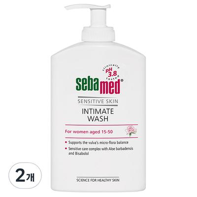 Sebamed Intimate Wash Feminine Cleanser PH3.8, 400ml, 2 Units