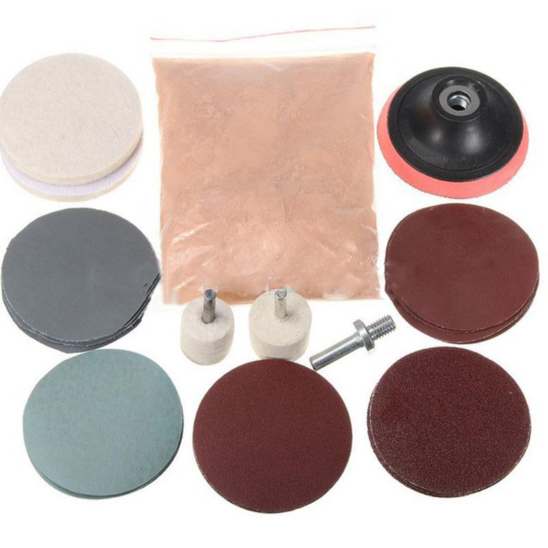 

Car Windshield Deep Scratch Remover 8 Oz Cerium Oxide Powder Glass Polishing Kit