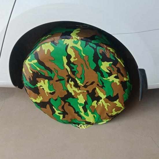Car Tire Cover: Sun, Rain, Freeze & Dog Urine Protection Spare Tire Cover