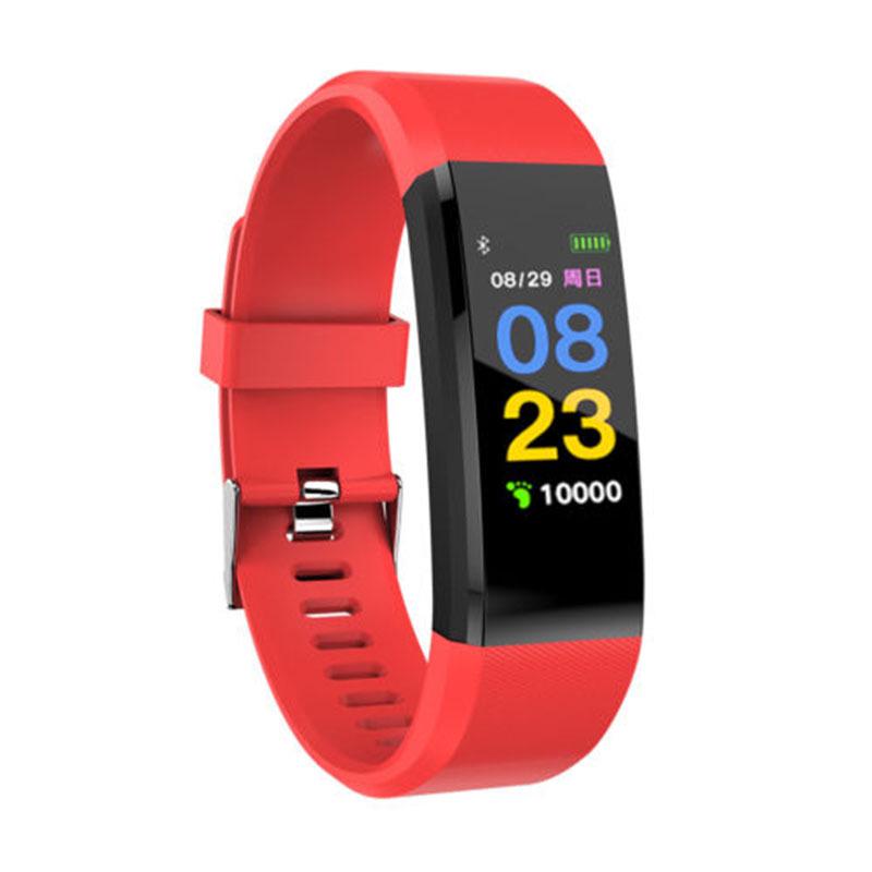 Bluetooth Smart Watch Heart Rate Blood Pressure Monitor Fitness Tracker Bracelet