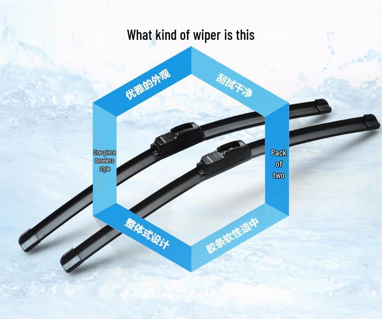 Compatible Rubber Strip for BYD E5 Boneless Wiper Blade