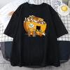 Cartoons Stijl Noach's Ark kat Print Dames T-shirts eenvoudig Oversized T-shirts Mode Losse Tops Zacht Ademend T-shirt voor Dames