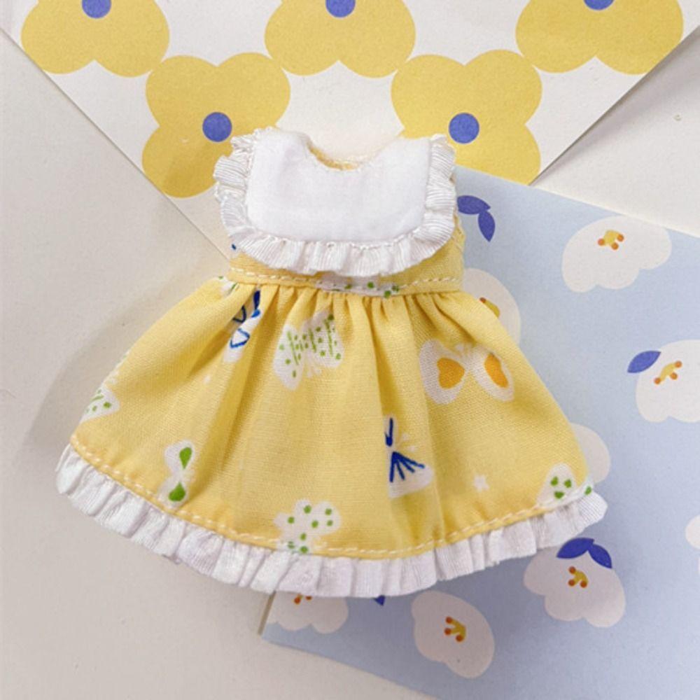Handmade Dolls Outfits Dresses Fashion Dolls Sleeveless Tops  for 1/11 OB11 Dolls/for 1/12 BJD