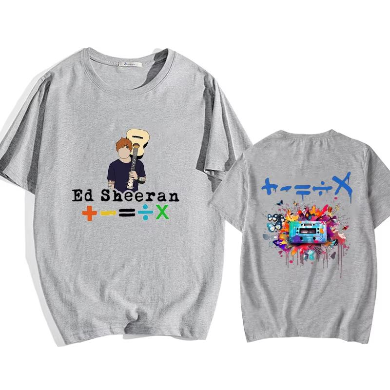 Ed Sheeran Tour 2025 T-Shirts Women's Men's Fashion Harajuku Musc Fan T-Shirt Tops Women T Shirt Pro Choice T Shirt Women