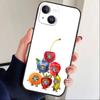 Big-eyed Goofy CAT Silly Phone Case For iPhone17,16,15,14,13,12 Plus,Max Soft Silicone Black Cover