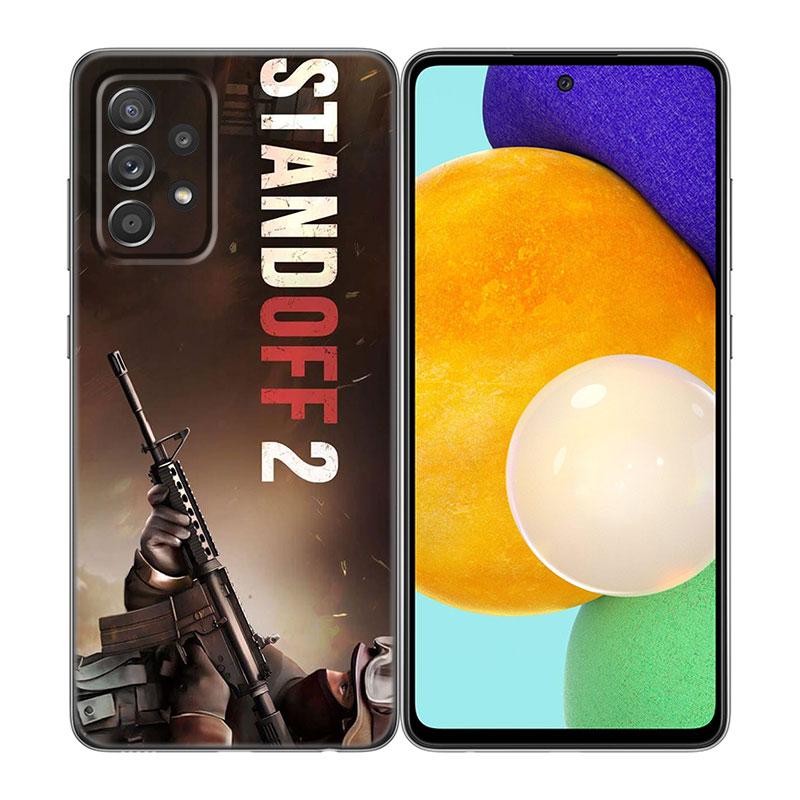 Custodia per telefono Hot Game STANDOFF-2 Per Samsung A13 A22 A24 A32 A23 A25 A34 A35 A52S A53 A54 A55 A73 A12 A14 A15 A31 A33 A50 A51 A72