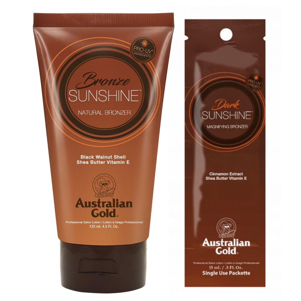 Australian Gold Bronze Sunshine + Dark Sachet