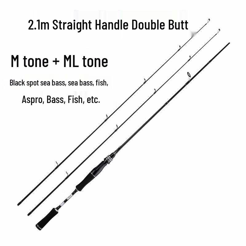 Oeny Versatile Double-Tip Lure Fishing Rod