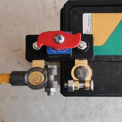 1Pc Universal 12V/24V Car Battery Disconnect Switch Isolator Power Negative Terminal Cut Off Kill Switches For Efficient Battery