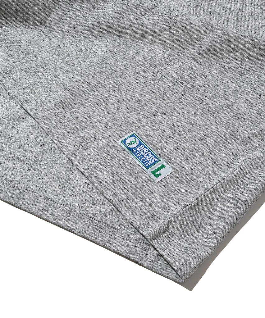 DISCUS ATHLETIC Nice Weather Collaboration Nice Series Ringer T-Shirt H.Grey