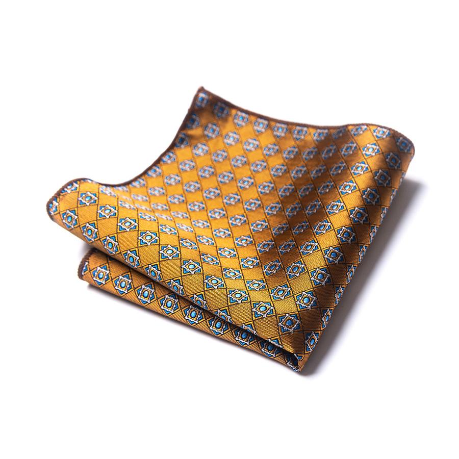 Men'S Suit Silk Square Scarf 1200-Pin High-Latitude Suit Pocket Towel, Direct Retail