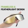 Kapvoe Sports Sunglasses Road Bike Mountain Bicycle Cycl Glasses Riding Goggle Sports Eyewear for Man Women Cycling Glasses