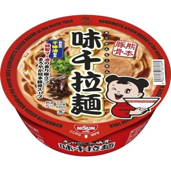 Nissin Foods Kyushu Kumamoto Tonkotsu Ajisen Ramen 106g12 Pieces