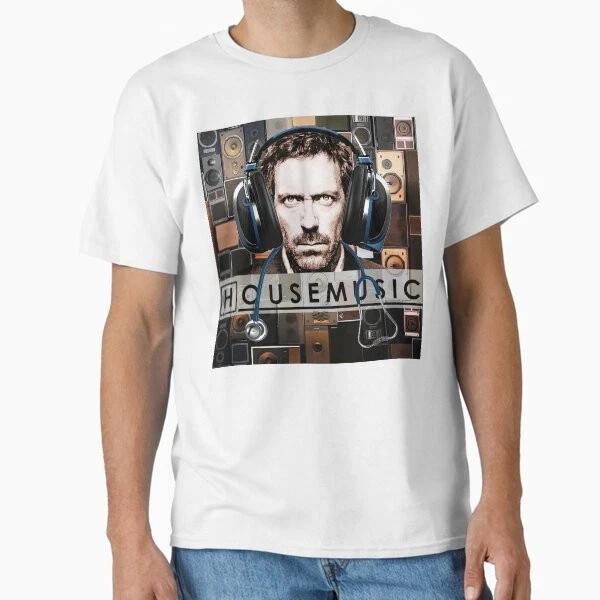 House Music With Dr House Classic Tshirt Made In Usaaus Tshirt S2xl S