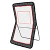 Lacrosse Rebounder for Backyard, 4x7 Ft Volleyball Bounce Back Net, Pitchback Throwback Baseball Softball Return Training Screen, Adjustable Angle