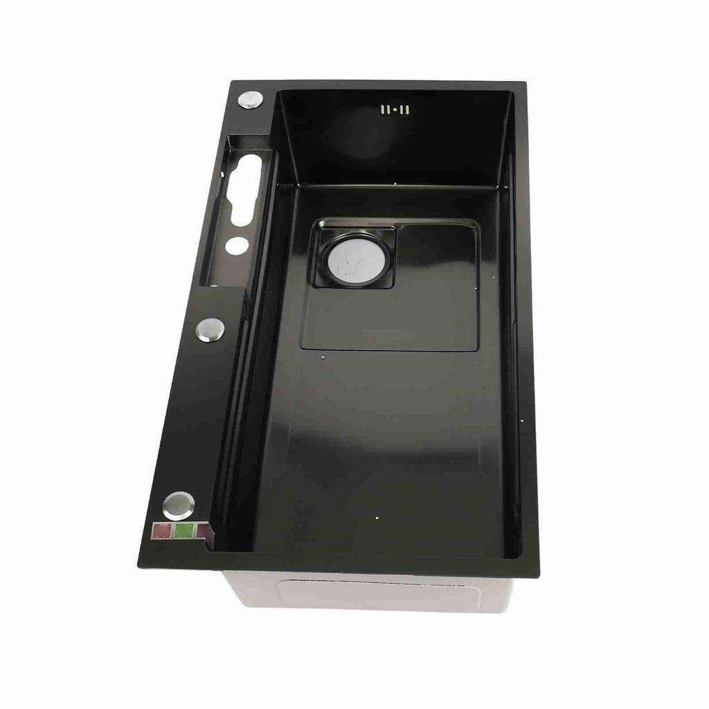 Smart Kitchen Sink Professional Stainless Steel Thickened Brushed Surface Large Capacity Washbasin