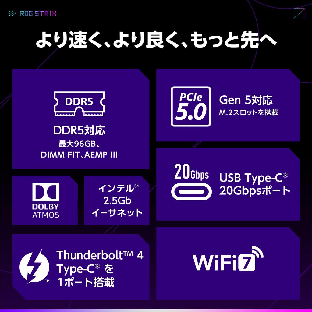 Asus Intel Core Ultra Prozessoren Sockel LGA1851 kompatibel B860 ausgestattet STRIX GAMING WIFI inländisches autorisiertes Vertriebsprodukt (Serie 2) Mini-ITX