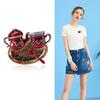 Cute Cartoon Alloy Oil Dripping Teacup Brooch, Simple And Fashionable Versatile Clothing With Accessories Pin