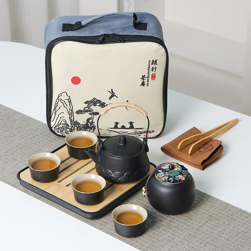 Kung Fu Tea Set Car Kuaike Cup Portable Outdoor Tea Cup Travel Tea Set Gifts