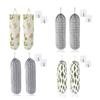 Cotton Linen Wall Hanging Trash Bag Dispenser For Kitchen Bathroom Garage Storage Sturdy And Tear Resistant